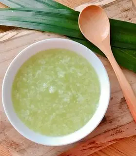 Hình ảnh Cháo trắng lá dứa