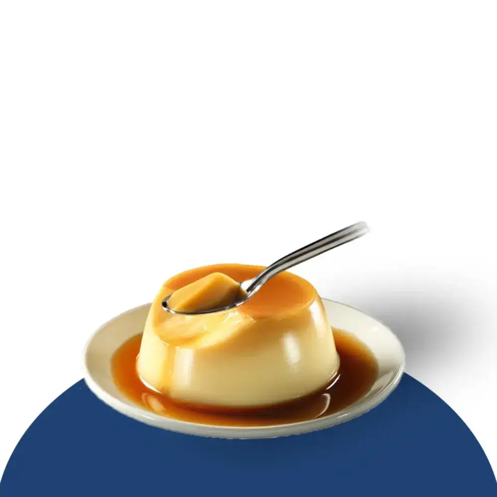 Hình ảnh Bánh flan nhà làm
