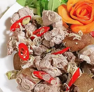 Hình ảnh Dê tái chanh - đĩa