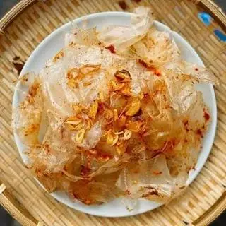 Hình ảnh Bánh tráng zip sate hành phi