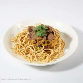 Hình ảnh Mì xào giòn bò
