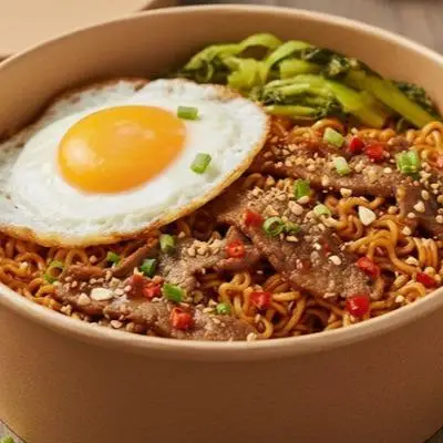 Hình ảnh Mì Trộn Me Tỏi - Mì Trộn Tiêu Cay - Đường Số 3