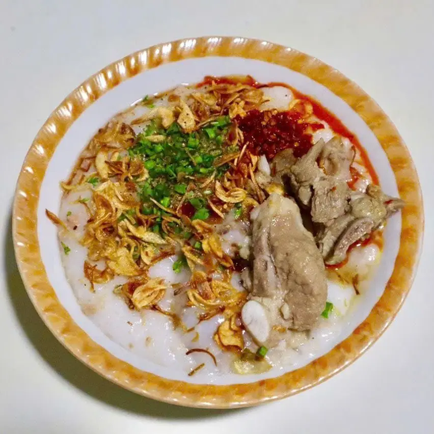 Hình ảnh Cháo sườn thịt bằm (vừa)