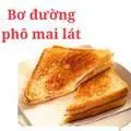 Hình ảnh Sandwich bơ đường phô mai
