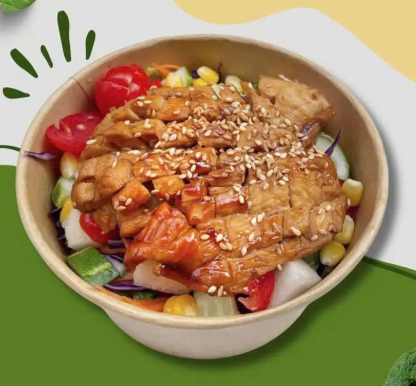 Hình ảnh Salad gà cajun