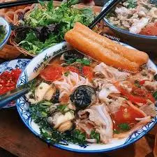 Hình ảnh Bún Ốc Lẫn Sườn Sụn