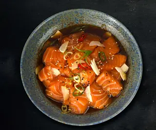 Hình ảnh Cá hồi ngâm tương - 90gr-129k