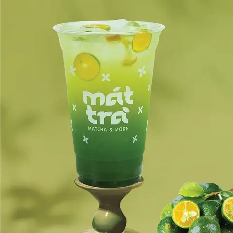 Hình ảnh Matcha tắc xí muội