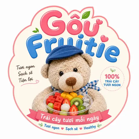 Hình ảnh Gốu Fruitie - Trái Cây Cắt Sẵn - Dương Quảng Hàm