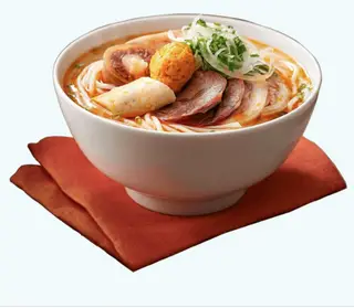 Hình ảnh Bún bò Huế bát đầy đủ