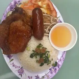 Hình ảnh Cơm sườn lạp xưởng