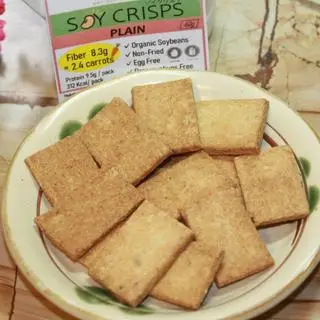 Hình ảnh Bánh Soy Crisps vị nguyên bản