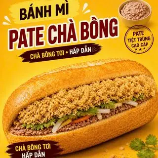 Hình ảnh Bánh mì pate chà bông
