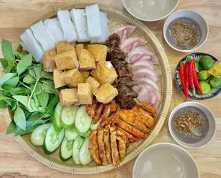 Hình ảnh Combo bún đậu 4 người