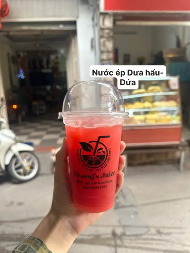 Hình ảnh Nước ép dưa hấu - dứa