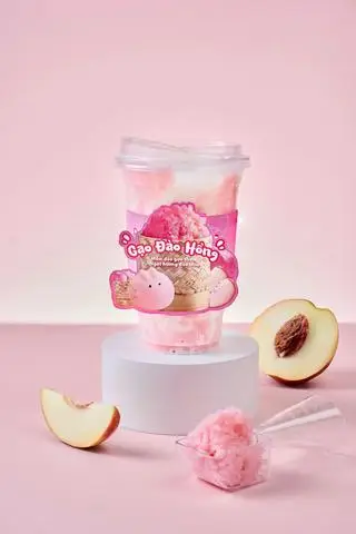 Hình ảnh Sữa Vải Gạo Đào Hồng