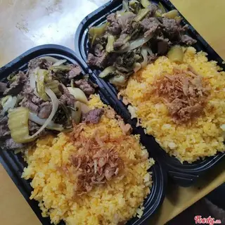 Hình ảnh Cơm Rang Dưa Bò + pepsi