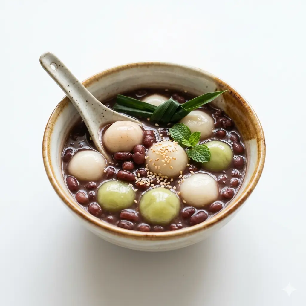 Hình ảnh Chè đậu đỏ bánh lọt