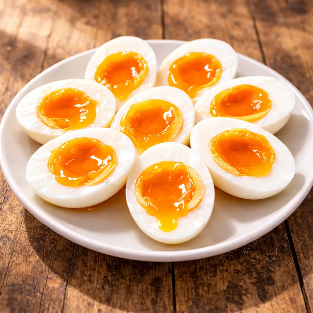 Hình ảnh Trứng luộc lòng đào - 2 quả trứng