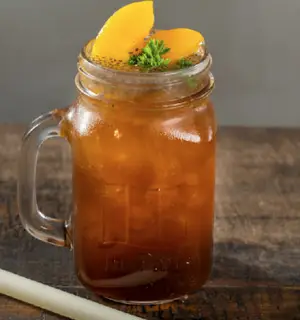 Hình ảnh Trà đào hạt chia