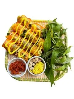 Hình ảnh Bánh tráng cuốn thập cẩm