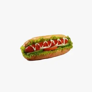 Hình ảnh Bánh mì xúc xích nhỏ