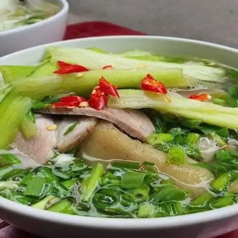 Hình ảnh Bún Dọc Mùng (Bạc Hà), Bún & Miến Ngan - Huyền Hà Nội - Thống Nhất