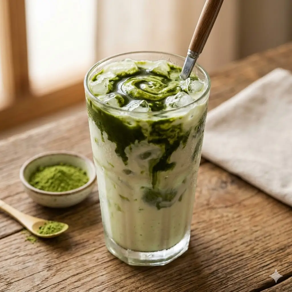 Hình ảnh Sữa chua matcha