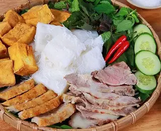 Hình ảnh Bún đậu nem chả cốm