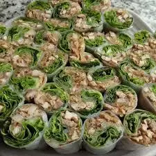 Hình ảnh Bì cuốn( mắm chua ngọt)