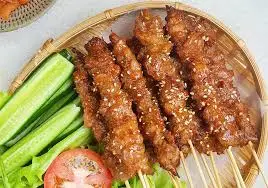 Hình ảnh 1 Xiên “Heo” nướng Mỹ vị