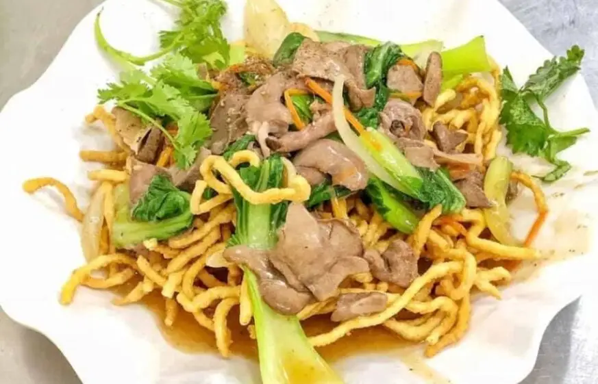 Hình ảnh Mỳ giòn xào cật