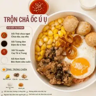 Hình ảnh Bún/ Mì trộn chả ốc ú ụ
