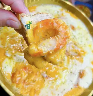 Hình ảnh Tôm thủy tinh sốt phô mai