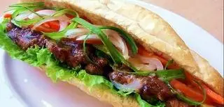 Hình ảnh Bánh mì thịt nướng Đà Lạt