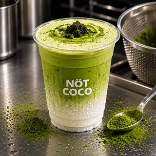 Hình ảnh Matcha dừa macchiato - cloud coco matcha