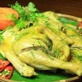 Hình ảnh Gà ta hấp nguyên con