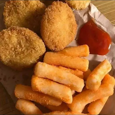 Hình ảnh Combo 5 bánh gà - tok lắc phô mai