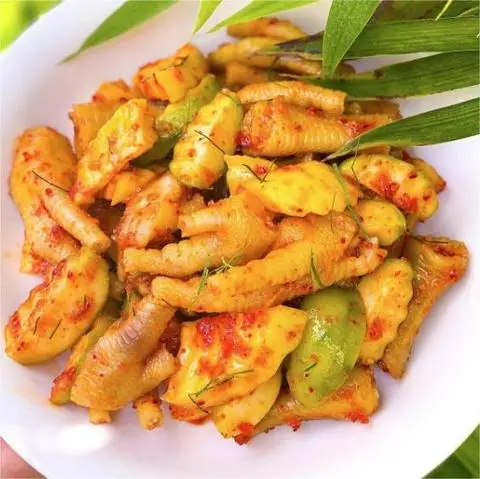 Hình ảnh  Ăn Vặt Meo Meo - Chân Gà Sốt Thái, Gỏi Cuốn & Bún Mắm Nêm - Gò Xoài