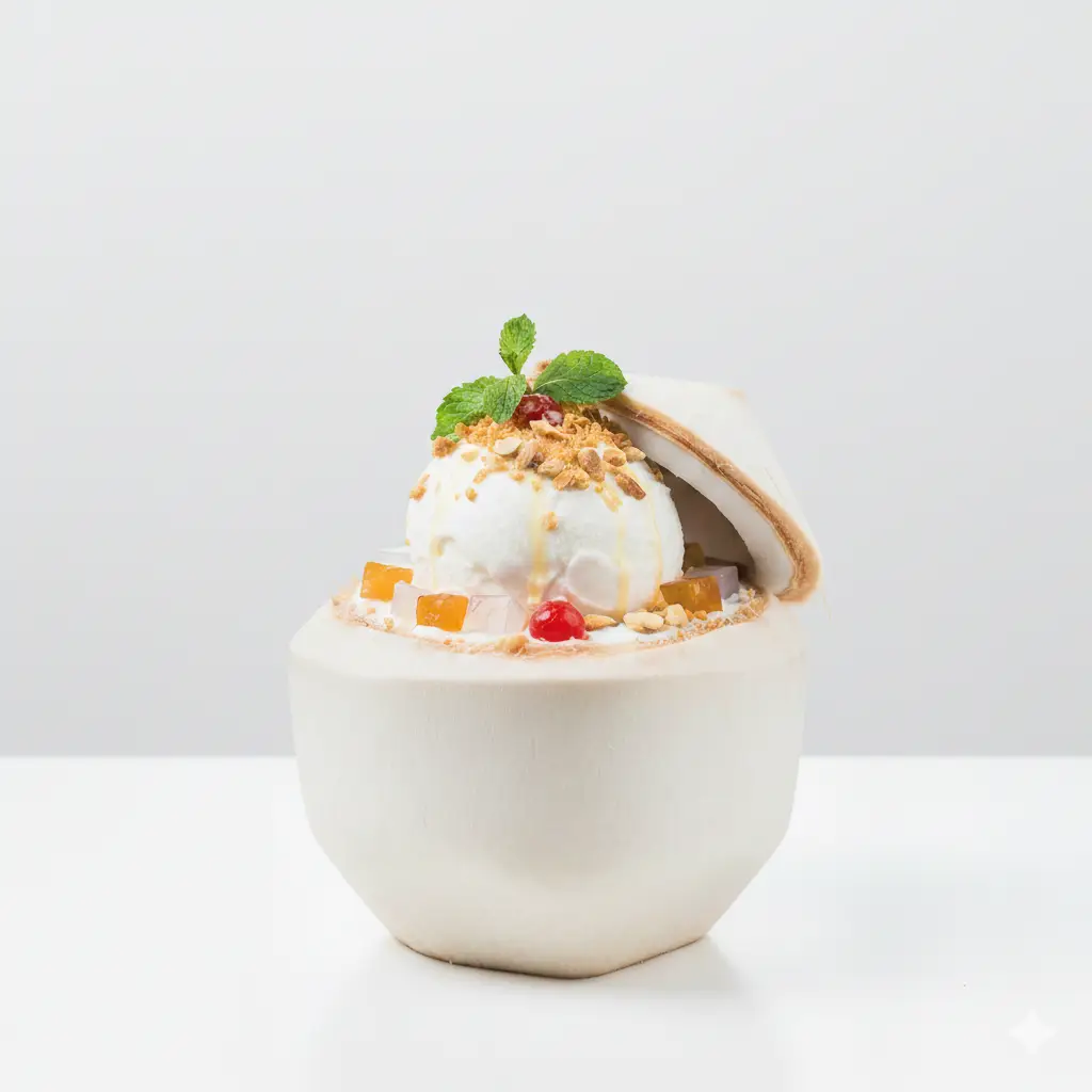 Hình ảnh Kem dừa