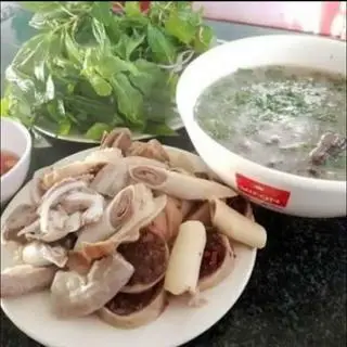 Hình ảnh Cháo huyết - đĩa lòng
