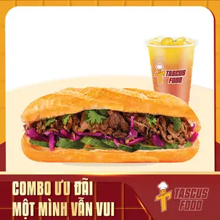 Hình ảnh Combo bánh mì - đồ uống