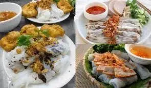 Hình ảnh Bánh cuốn chả lẫn