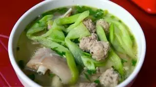 Hình ảnh Bún giò dọc mùng