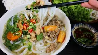 Hình ảnh Bánh canh thịt bằm không tôm