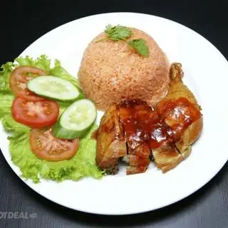 Hình ảnh Cơm gà sốt