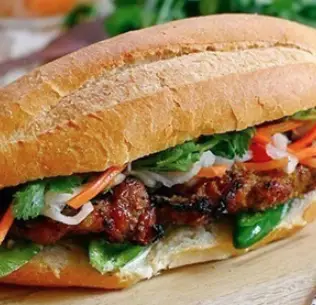 Hình ảnh Bánh mì thịt nướng