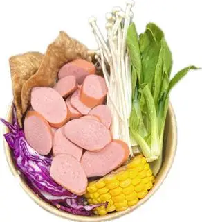 Hình ảnh Mì lẩu Thái xúc xích
