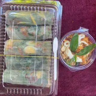 Hình ảnh Bánh tráng cuốn bơ