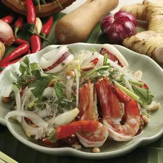 Hình ảnh Gỏi miến trộn thịt heo bằm